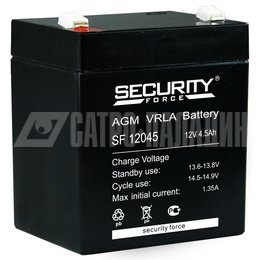 Аккумулятор 12В 4.5 А∙ч (SF 12045) Security Force